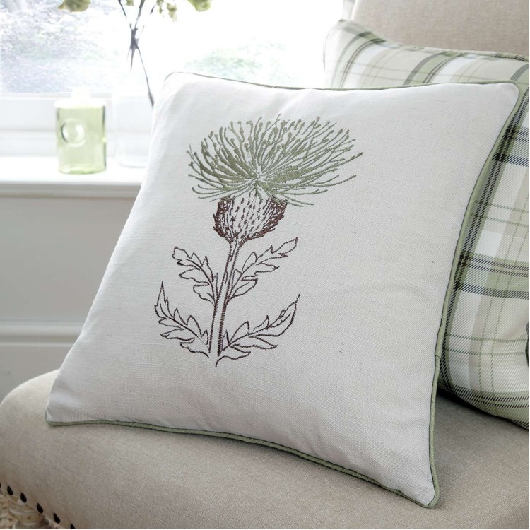 Thistle Cushion Cover Range 45x45cm 3 colours